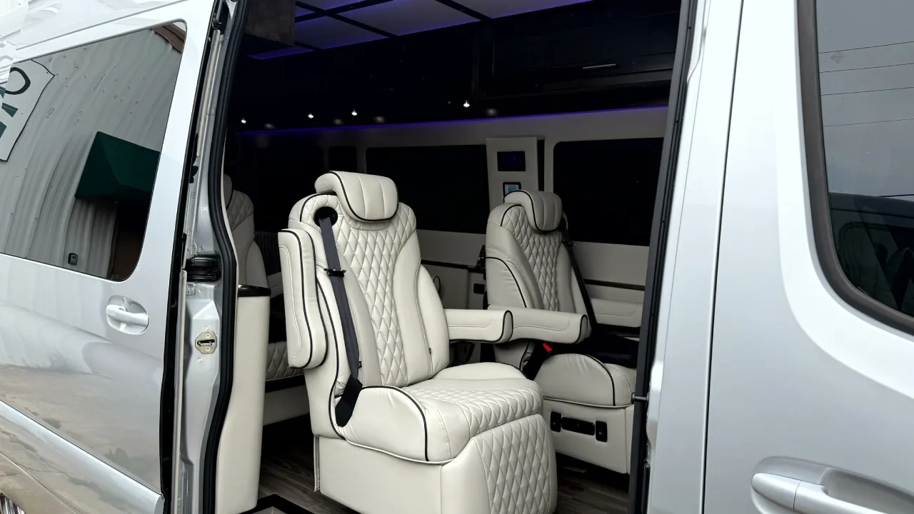 Shuttle bus for airport transportation